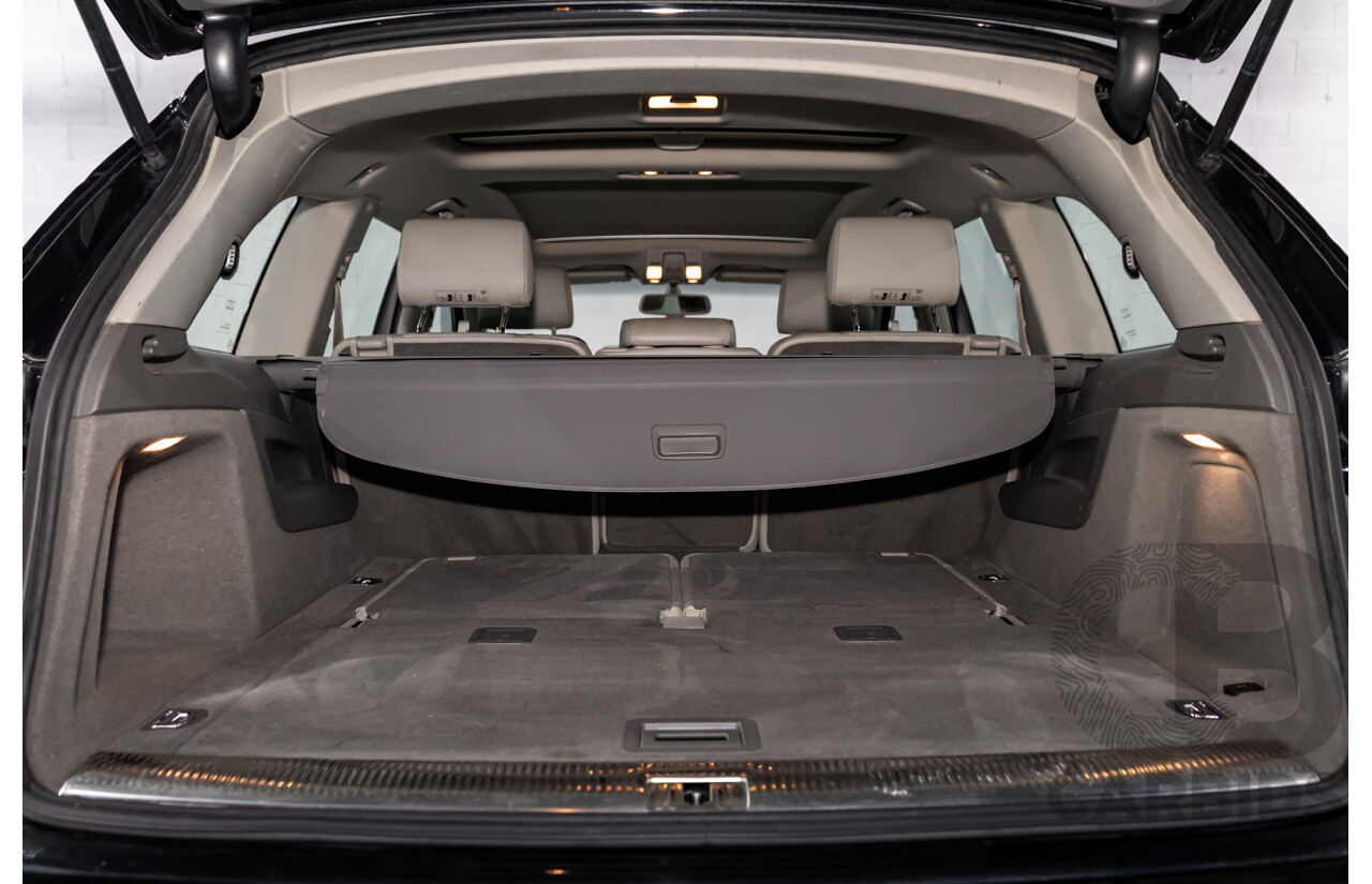 1/2012 Audi Q7 3.0 TDI Quattro MY12 4d Wagon Night Black Turbo Diesel V6 3.0L - 7 Seater