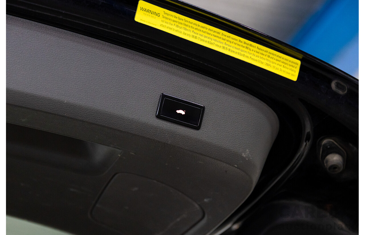 1/2012 Audi Q7 3.0 TDI Quattro MY12 4d Wagon Night Black Turbo Diesel V6 3.0L - 7 Seater