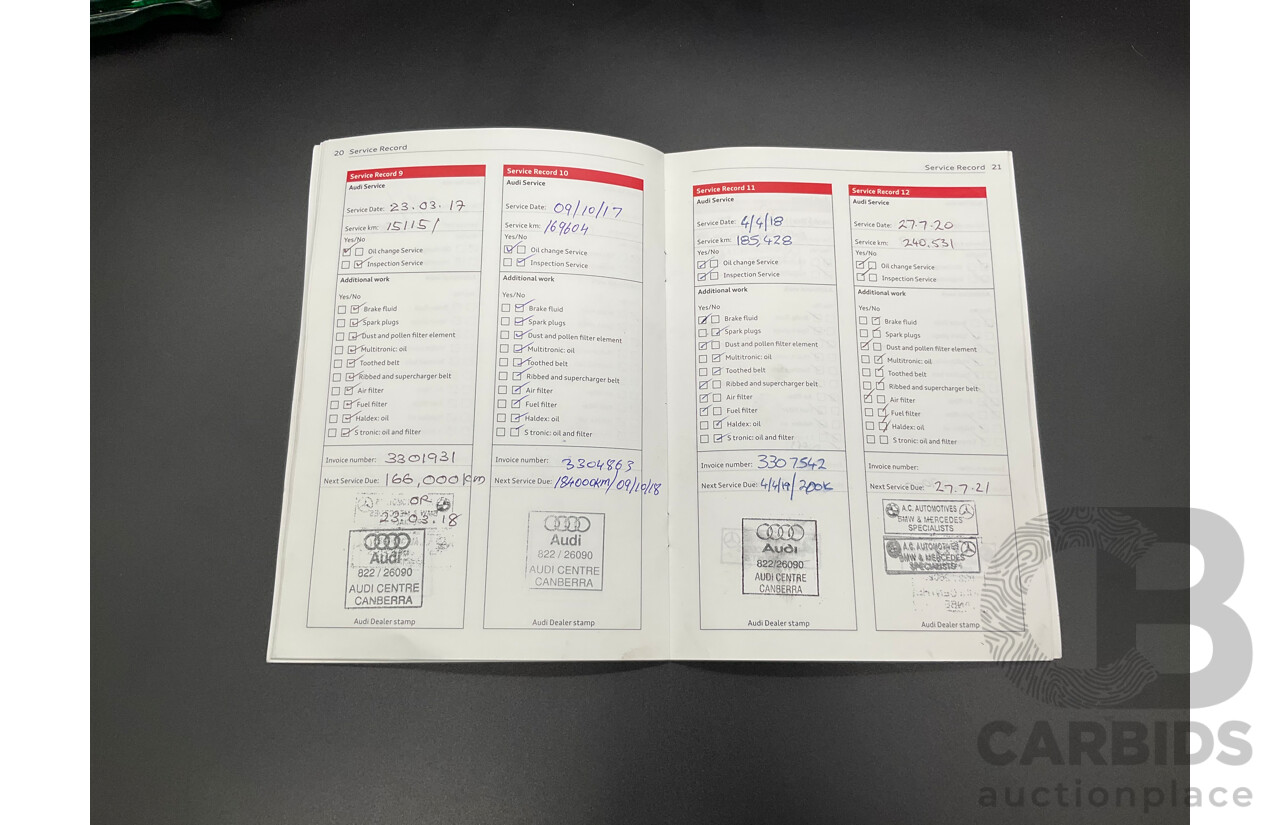 1/2012 Audi Q7 3.0 TDI Quattro MY12 4d Wagon Night Black Turbo Diesel V6 3.0L - 7 Seater