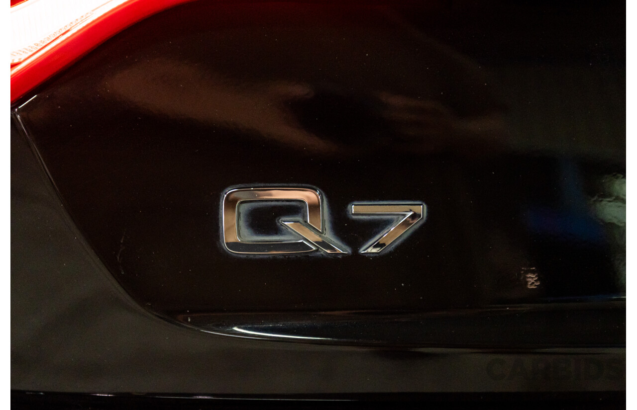 1/2012 Audi Q7 3.0 TDI Quattro MY12 4d Wagon Night Black Turbo Diesel V6 3.0L - 7 Seater