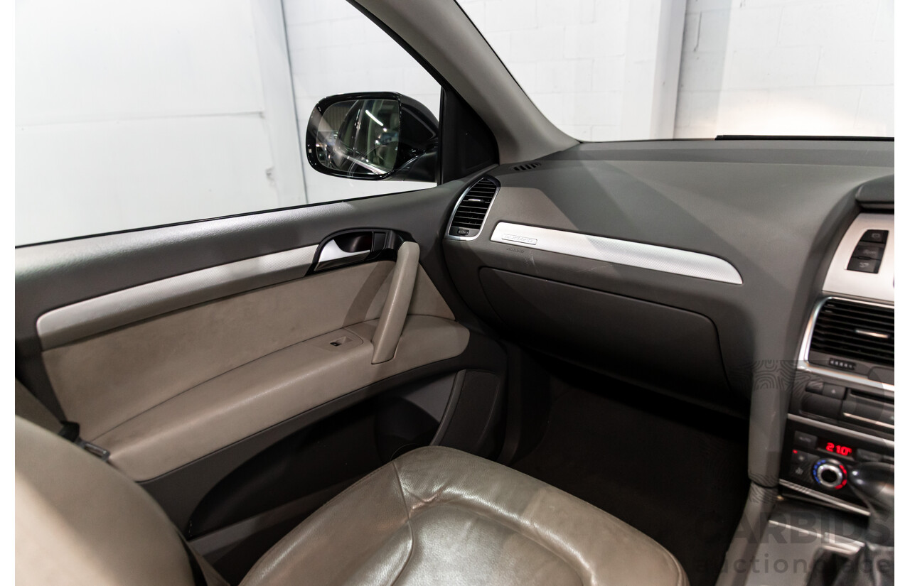 1/2012 Audi Q7 3.0 TDI Quattro MY12 4d Wagon Night Black Turbo Diesel V6 3.0L - 7 Seater