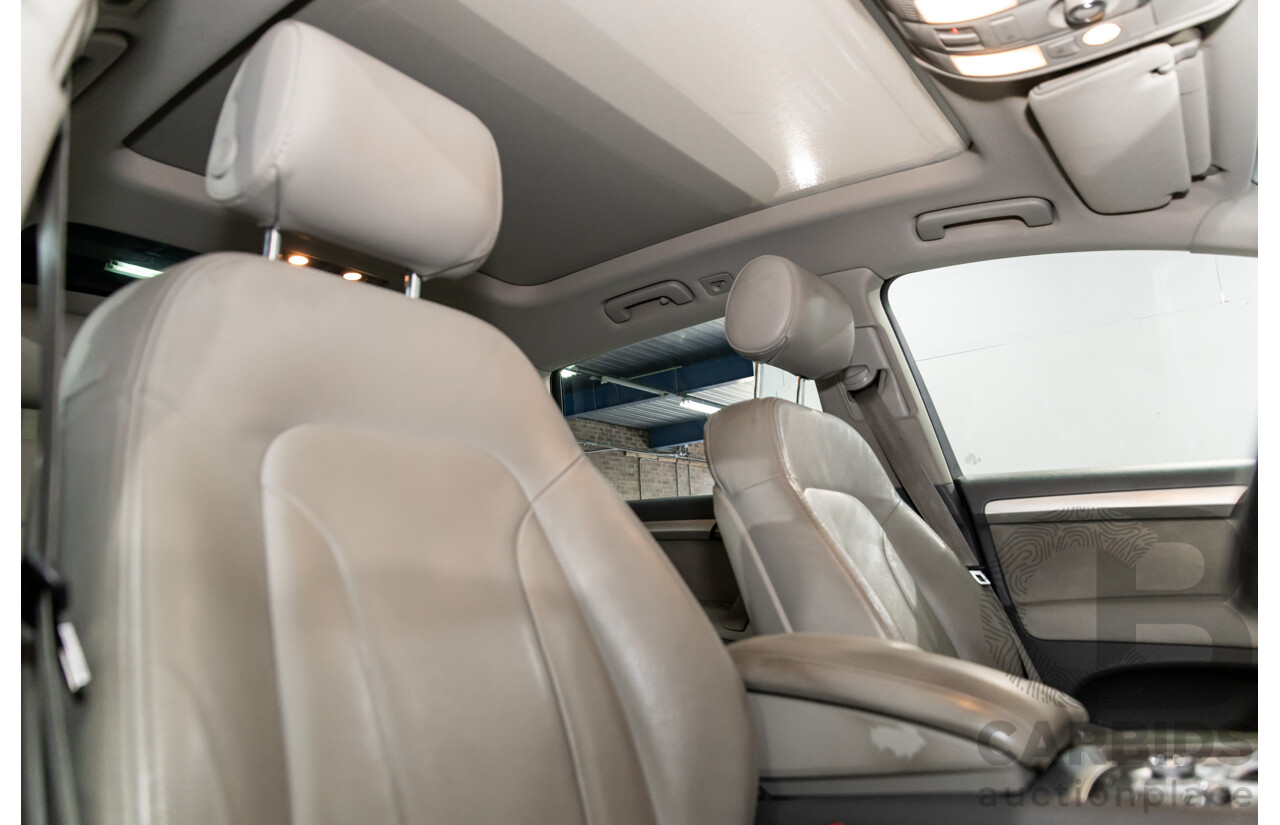 1/2012 Audi Q7 3.0 TDI Quattro MY12 4d Wagon Night Black Turbo Diesel V6 3.0L - 7 Seater