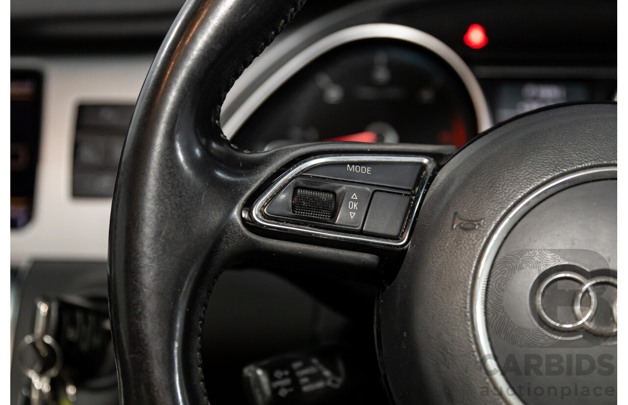 1/2012 Audi Q7 3.0 TDI Quattro MY12 4d Wagon Night Black Turbo Diesel V6 3.0L - 7 Seater