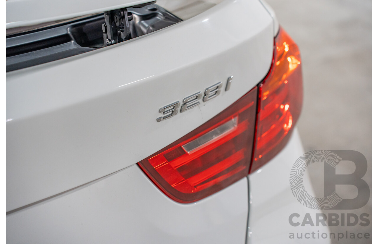 9/2014 BMW 328i Gran Turismo Sport F34 MY15 4d Coupe Alpine White Turbo 2.0L