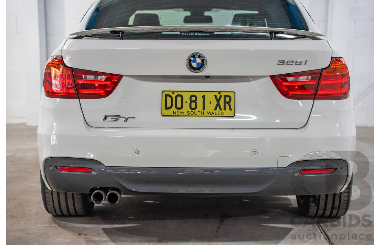 9/2014 BMW 328i Gran Turismo Sport F34 MY15 4d Coupe Alpine White Turbo 2.0L