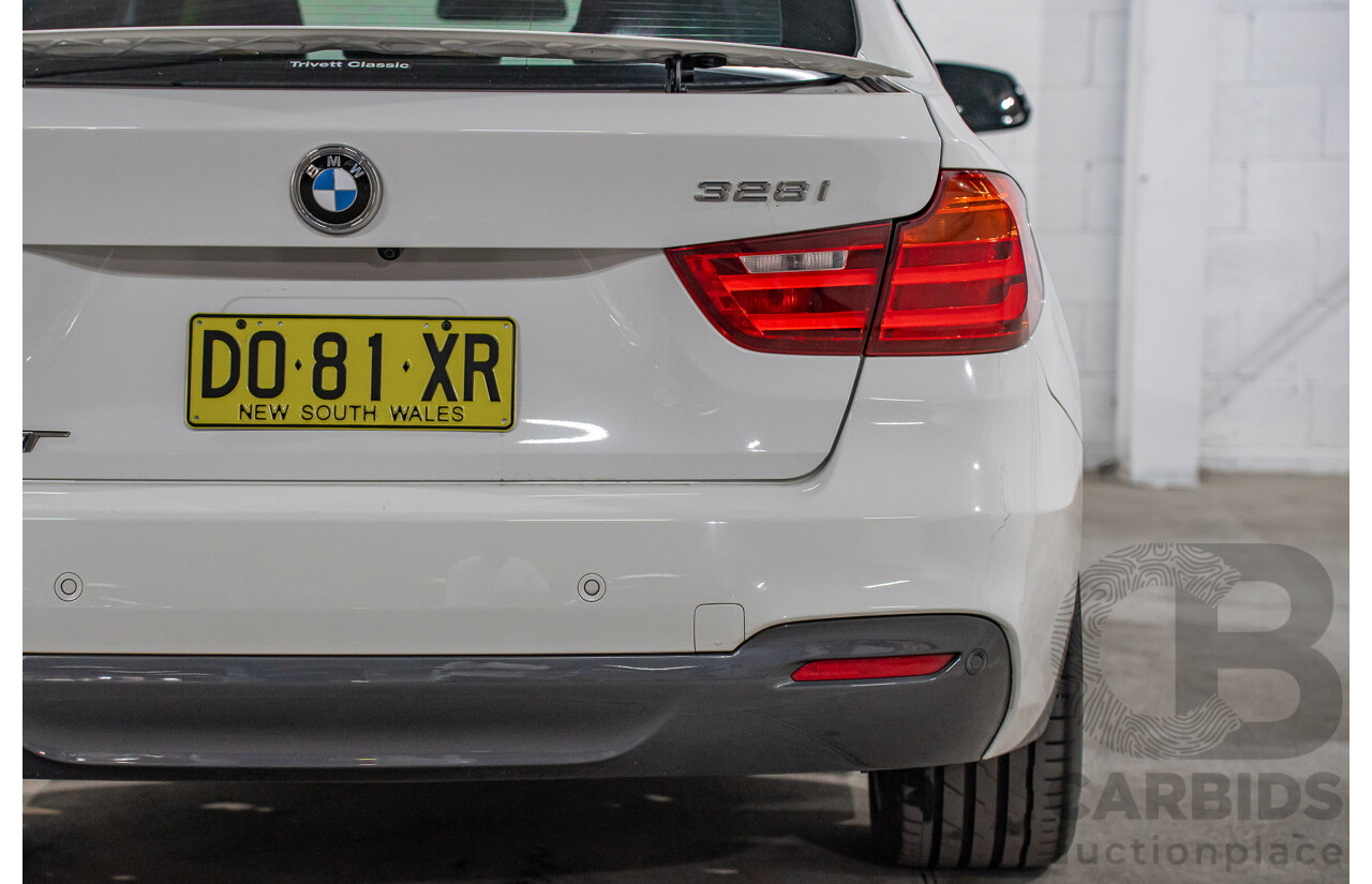 9/2014 BMW 328i Gran Turismo Sport F34 MY15 4d Coupe Alpine White Turbo 2.0L