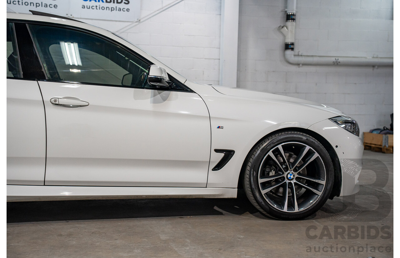 9/2014 BMW 328i Gran Turismo Sport F34 MY15 4d Coupe Alpine White Turbo 2.0L