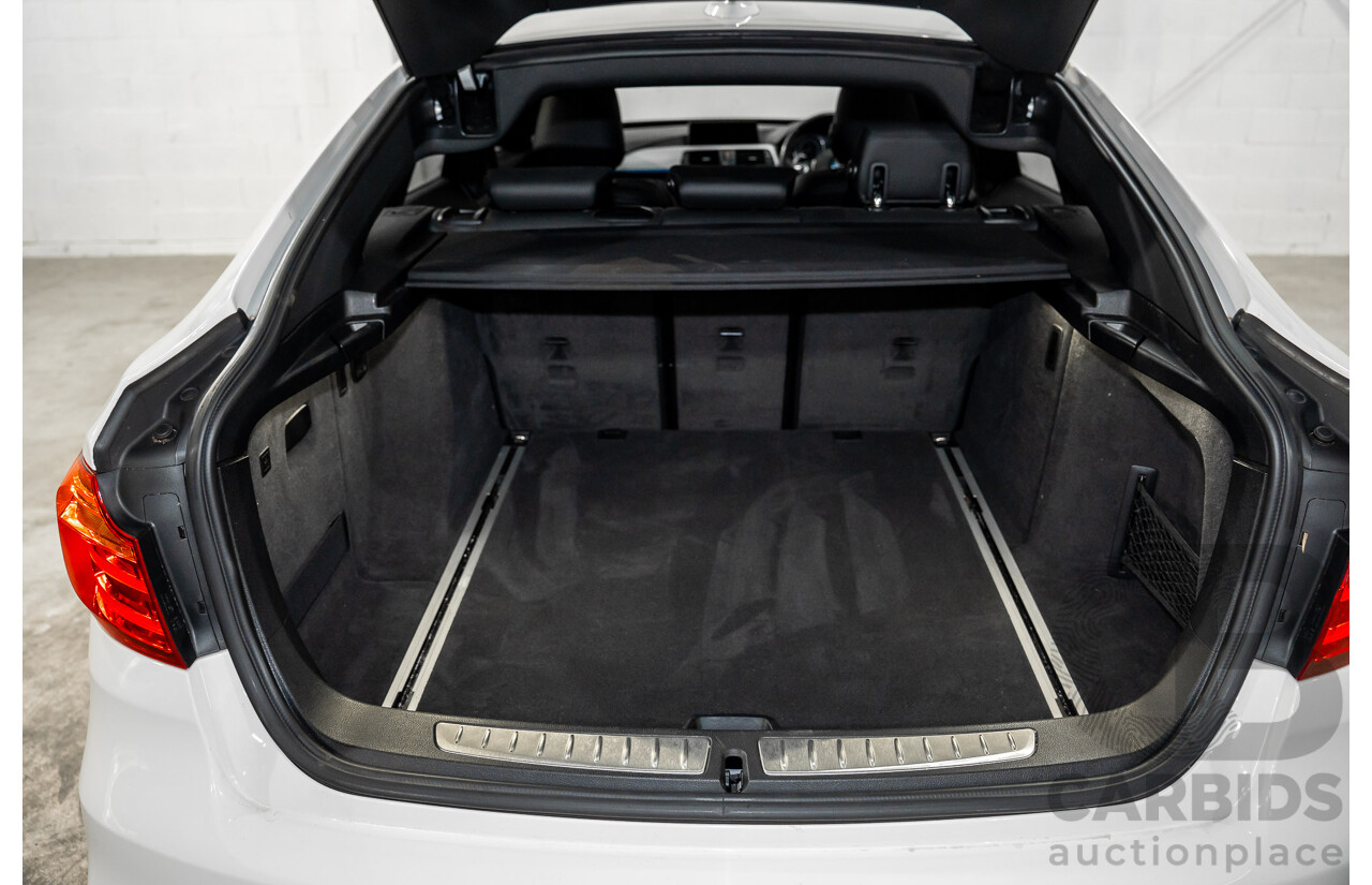 9/2014 BMW 328i Gran Turismo Sport F34 MY15 4d Coupe Alpine White Turbo 2.0L