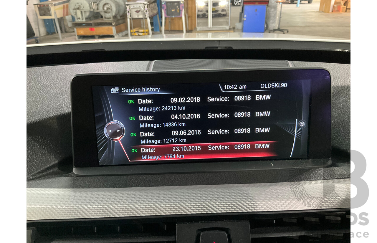 9/2014 BMW 328i Gran Turismo Sport F34 MY15 4d Coupe Alpine White Turbo 2.0L