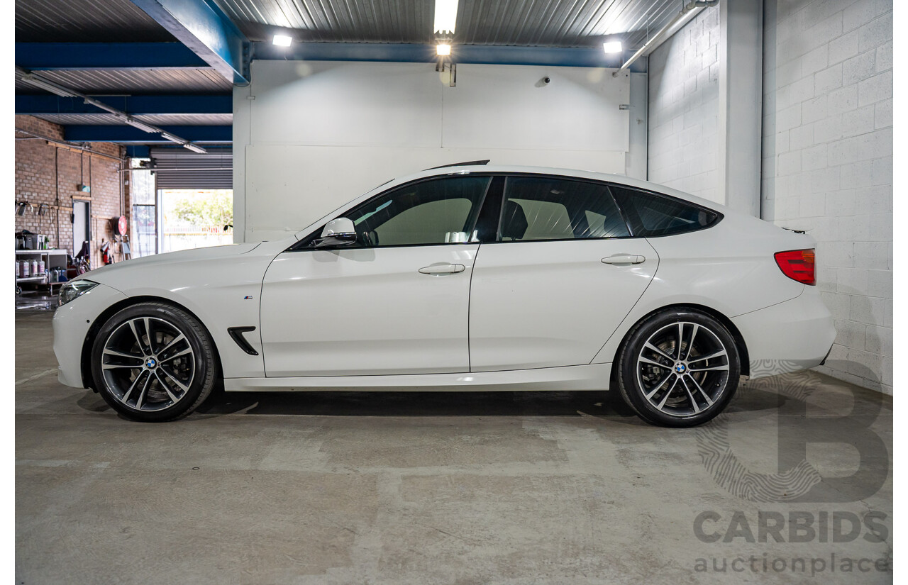 9/2014 BMW 328i Gran Turismo Sport F34 MY15 4d Coupe Alpine White Turbo 2.0L