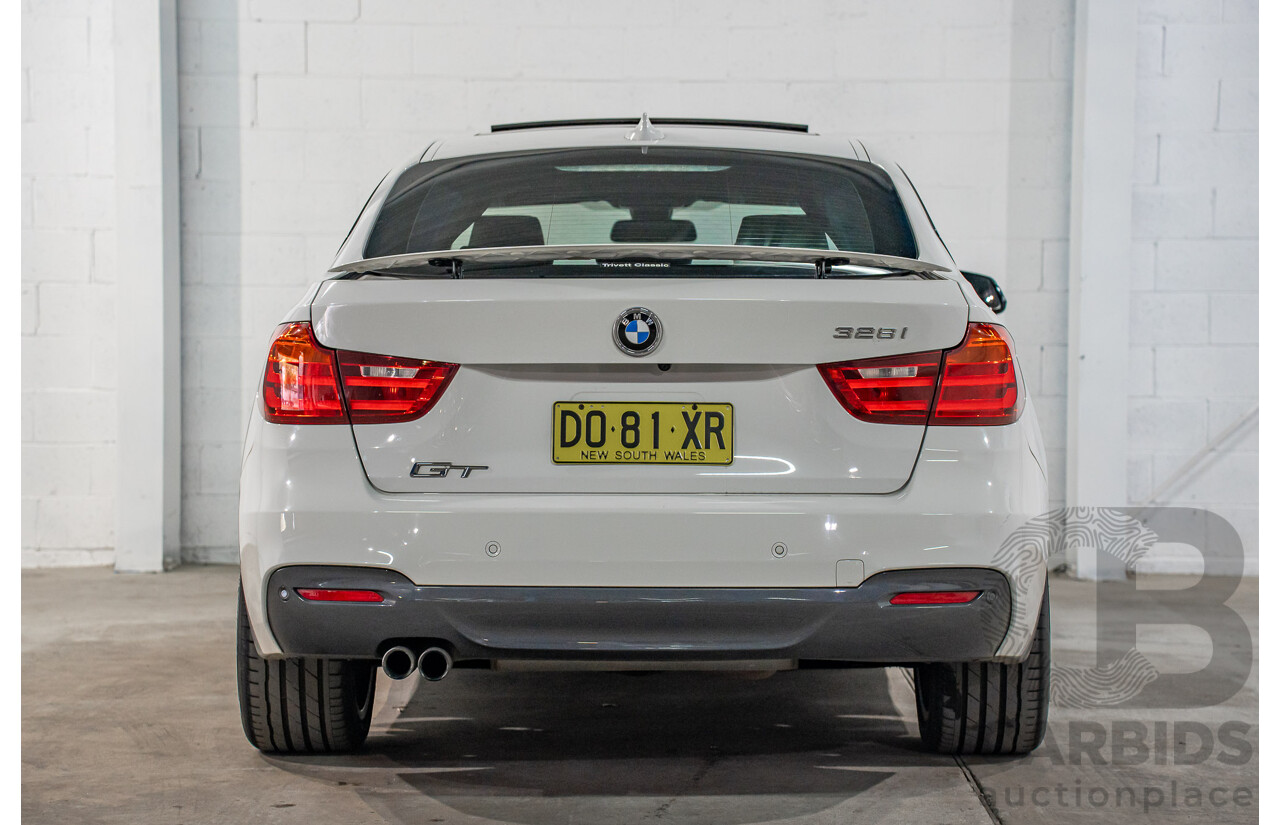 9/2014 BMW 328i Gran Turismo Sport F34 MY15 4d Coupe Alpine White Turbo 2.0L