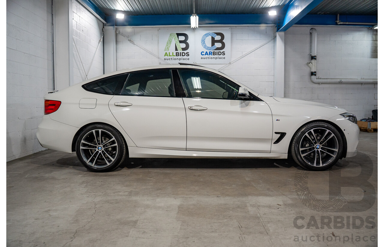 9/2014 BMW 328i Gran Turismo Sport F34 MY15 4d Coupe Alpine White Turbo 2.0L