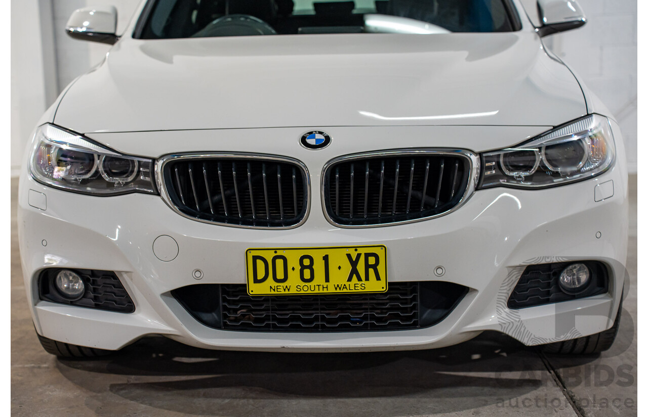 9/2014 BMW 328i Gran Turismo Sport F34 MY15 4d Coupe Alpine White Turbo 2.0L