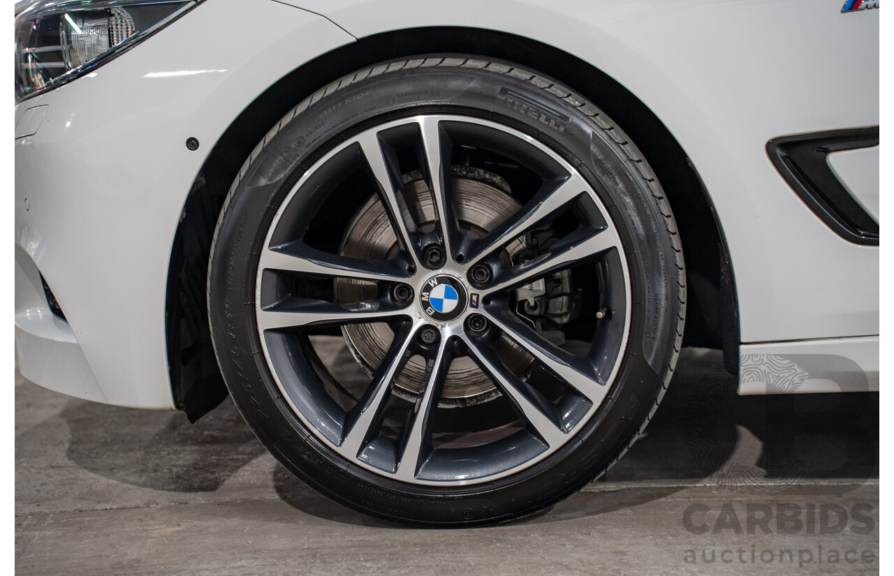 9/2014 BMW 328i Gran Turismo Sport F34 MY15 4d Coupe Alpine White Turbo 2.0L