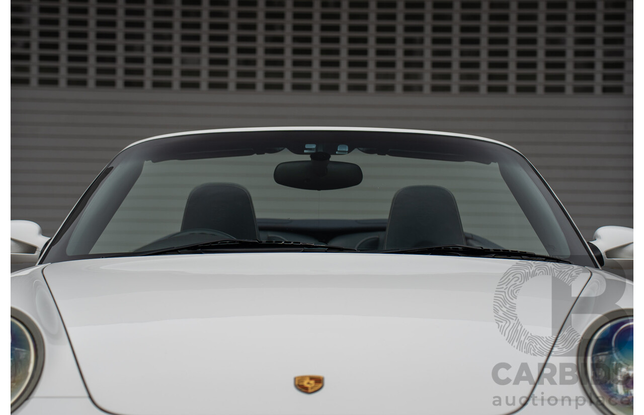 2007 Porsche 911 Carrera 4 S 997 (AWD) 2d Cabriolet Carrara White 3.8L - 12/13 Personal Import