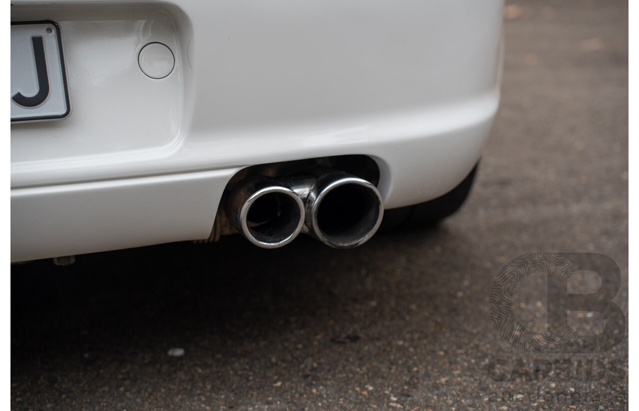 2007 Porsche 911 Carrera 4 S 997 (AWD) 2d Cabriolet Carrara White 3.8L - 12/13 Personal Import