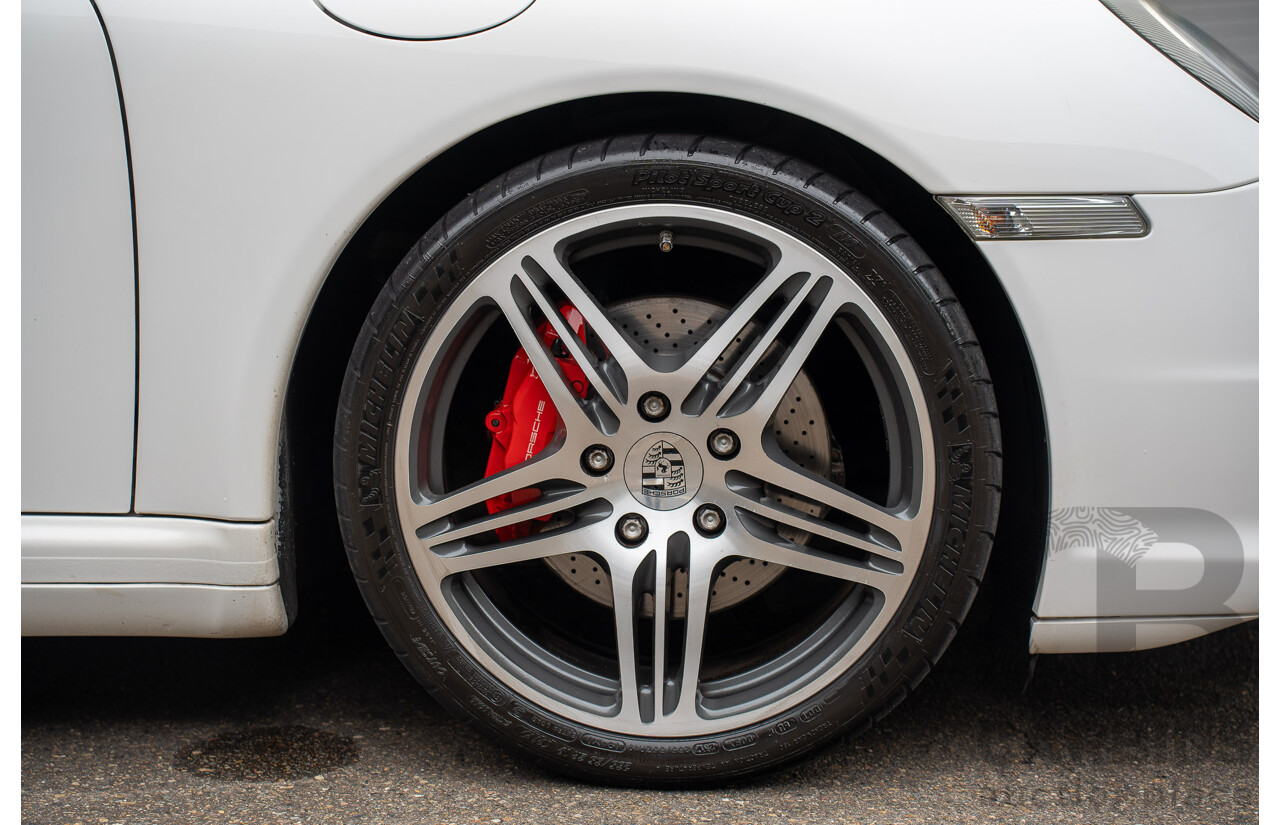 2007 Porsche 911 Carrera 4 S 997 (AWD) 2d Cabriolet Carrara White 3.8L - 12/13 Personal Import