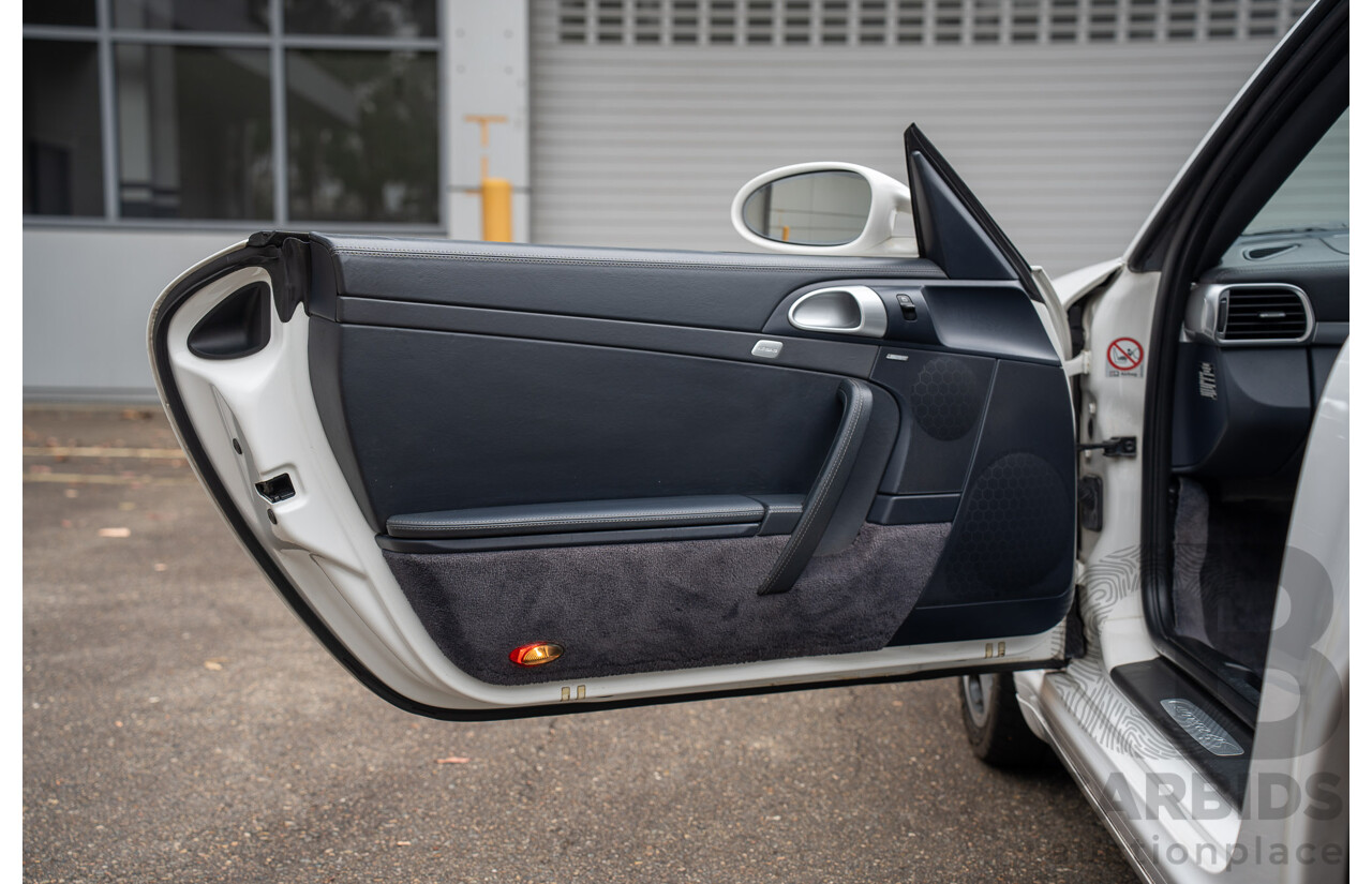 2007 Porsche 911 Carrera 4 S 997 (AWD) 2d Cabriolet Carrara White 3.8L - 12/13 Personal Import