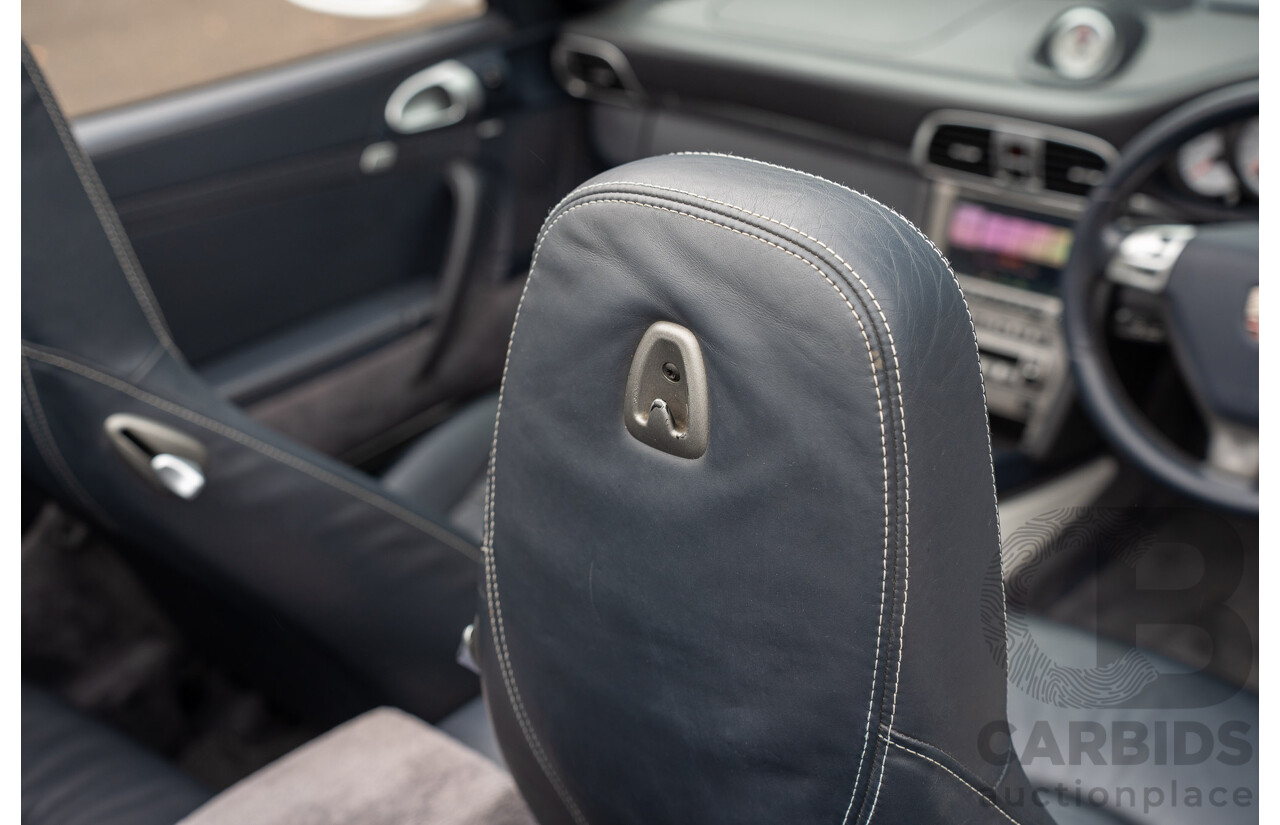 2007 Porsche 911 Carrera 4 S 997 (AWD) 2d Cabriolet Carrara White 3.8L - 12/13 Personal Import