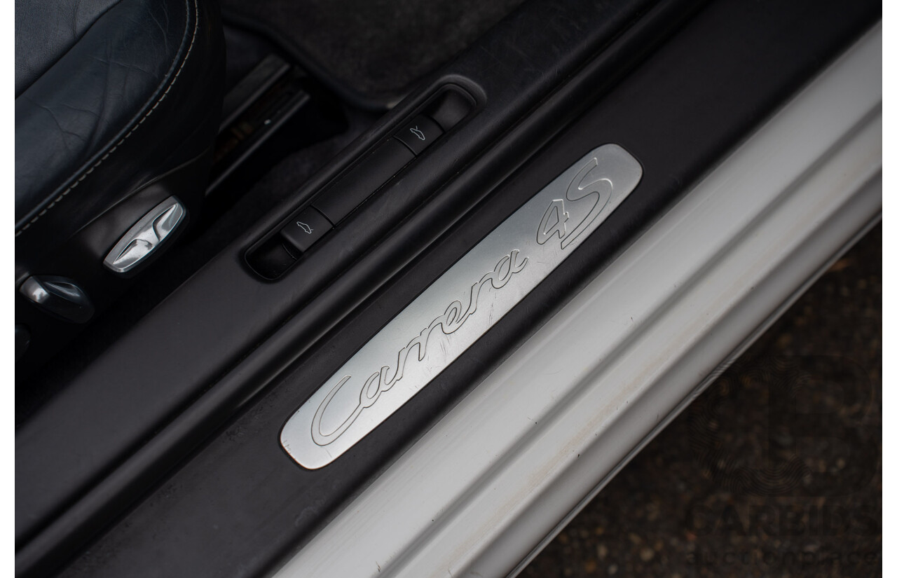 2007 Porsche 911 Carrera 4 S 997 (AWD) 2d Cabriolet Carrara White 3.8L - 12/13 Personal Import