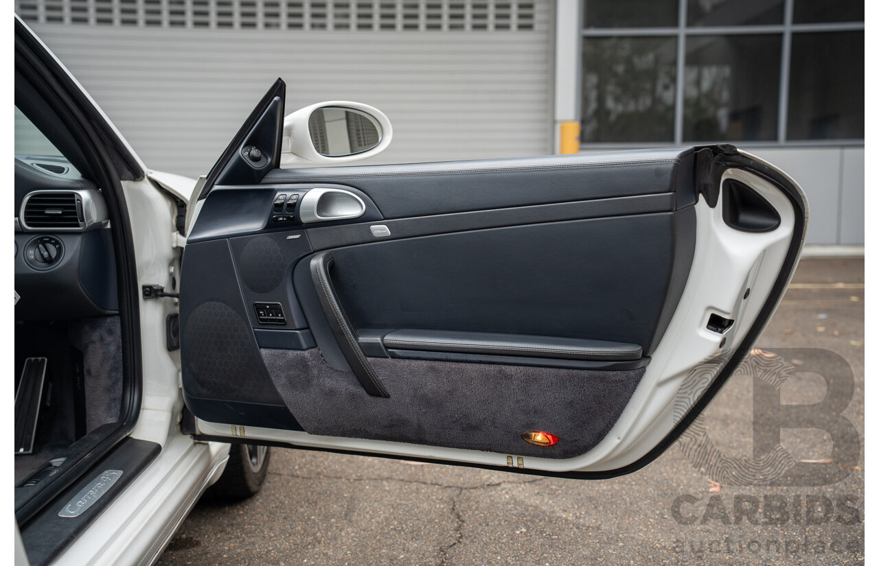2007 Porsche 911 Carrera 4 S 997 (AWD) 2d Cabriolet Carrara White 3.8L - 12/13 Personal Import
