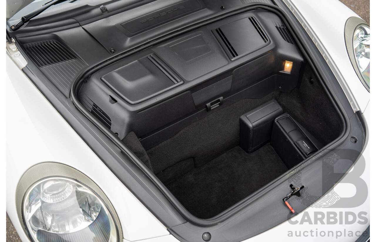 2007 Porsche 911 Carrera 4 S 997 (AWD) 2d Cabriolet Carrara White 3.8L - 12/13 Personal Import