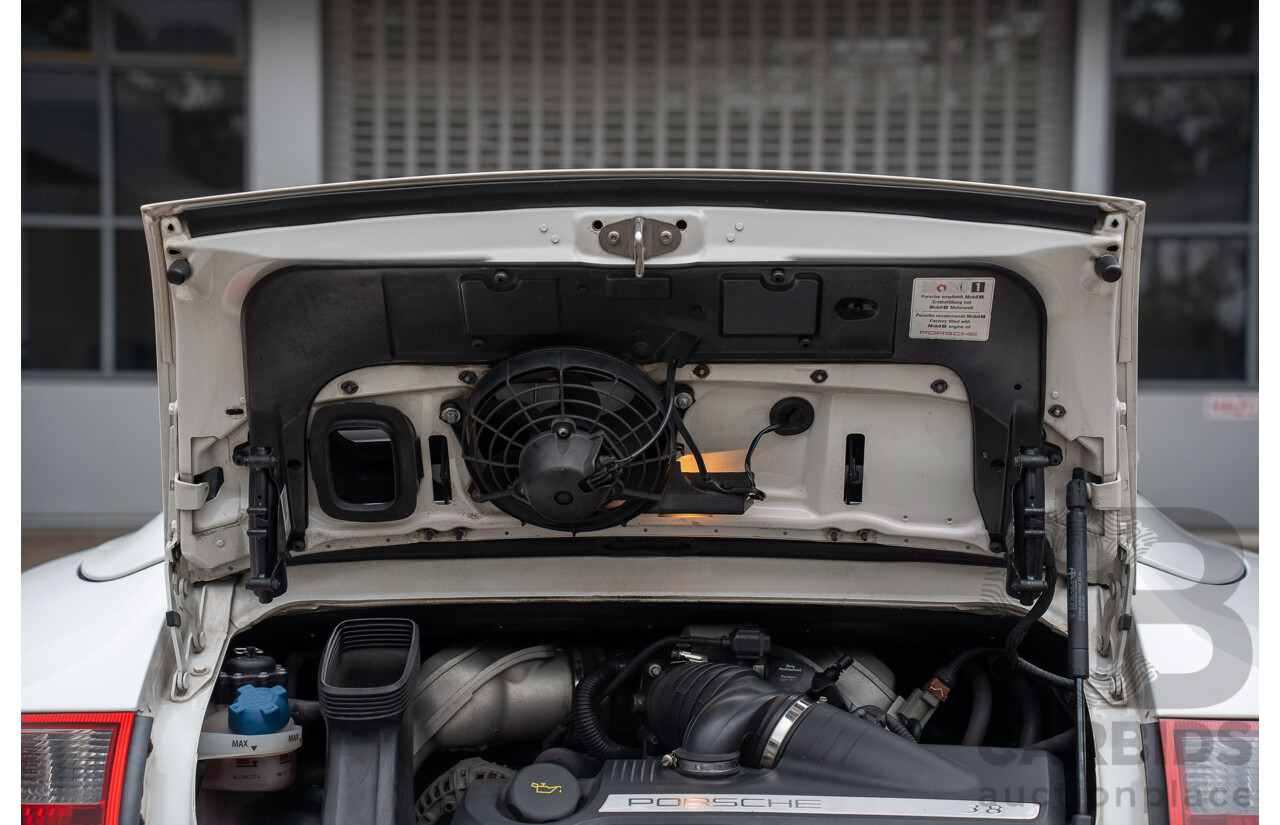 2007 Porsche 911 Carrera 4 S 997 (AWD) 2d Cabriolet Carrara White 3.8L - 12/13 Personal Import