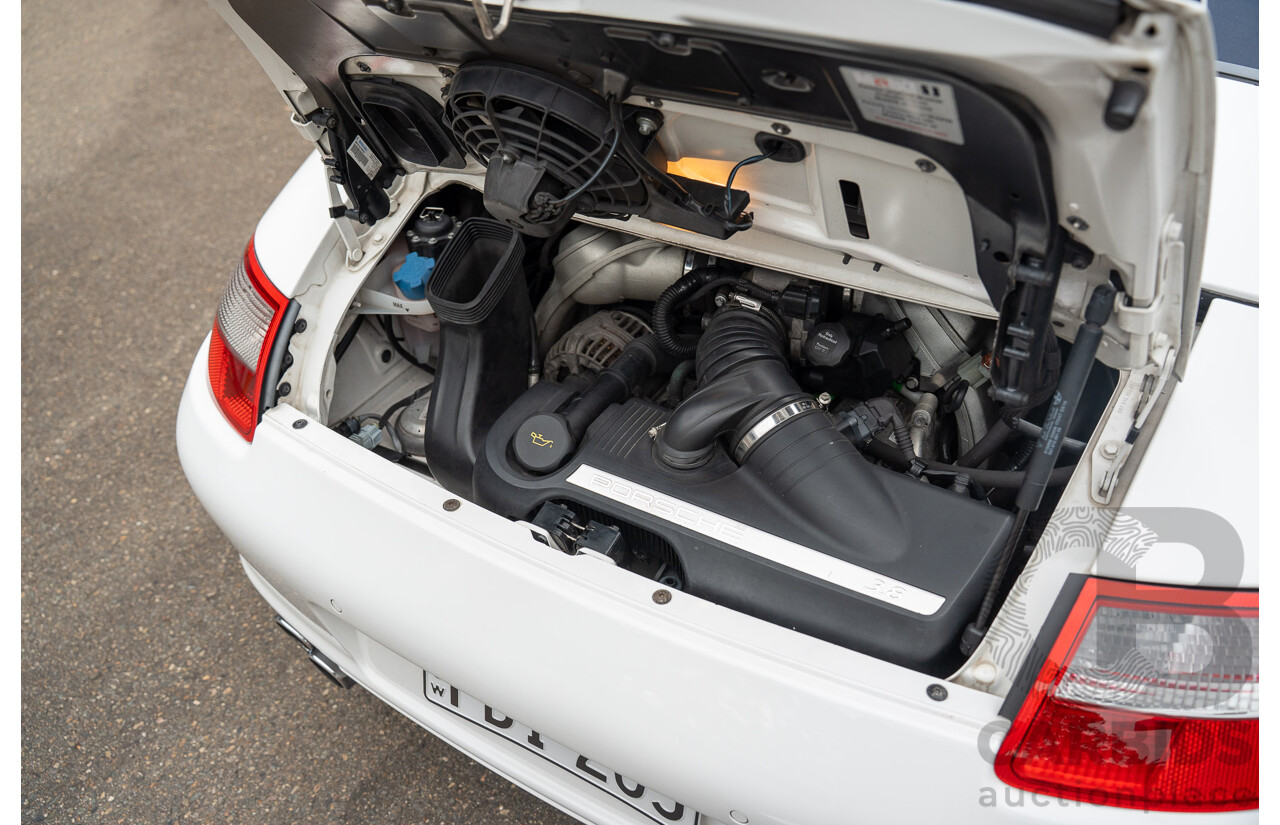 2007 Porsche 911 Carrera 4 S 997 (AWD) 2d Cabriolet Carrara White 3.8L - 12/13 Personal Import