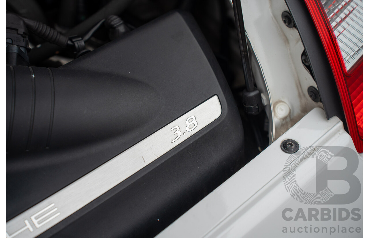 2007 Porsche 911 Carrera 4 S 997 (AWD) 2d Cabriolet Carrara White 3.8L - 12/13 Personal Import