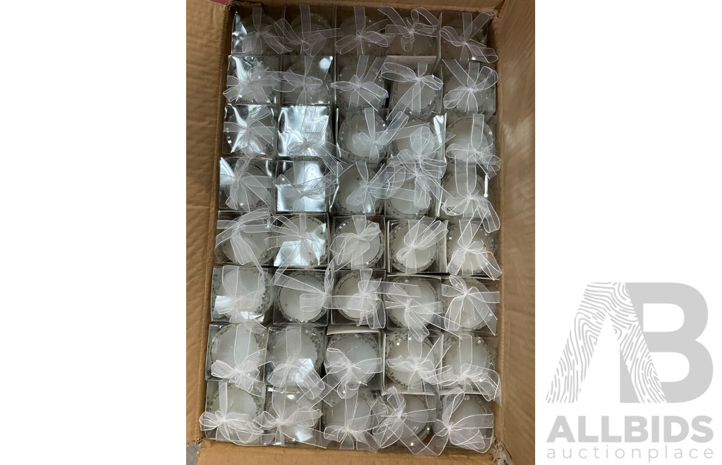 Decorative Scented Candle in Glass - Lot of 208