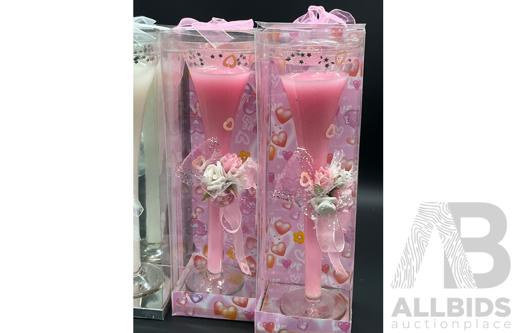 Decorative Scented Candle in Glass - Lot of 96