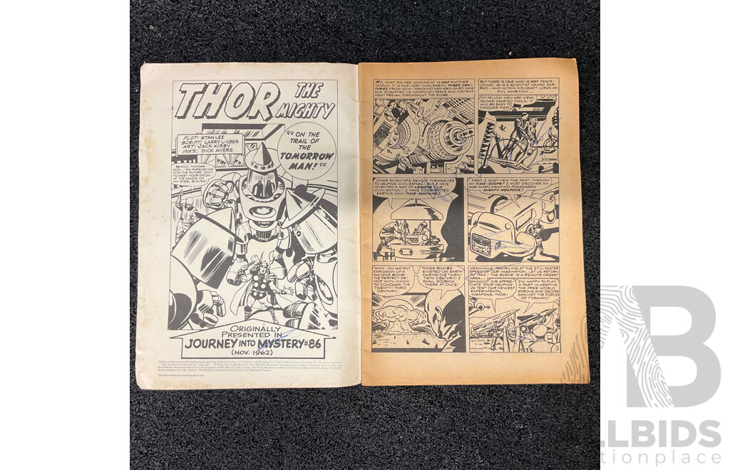 The Mighty Thor No. 2 Australian Edition - Yaffa Publishing Group (Adapted from Journey Into Mystery #86)