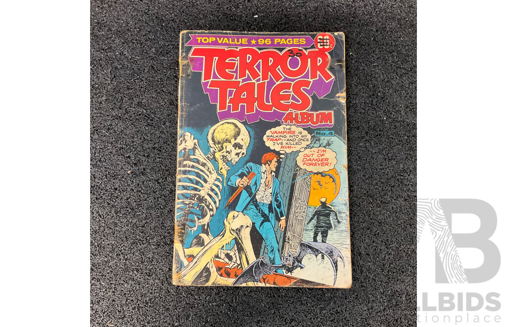 1977 Terror Tales Album #4