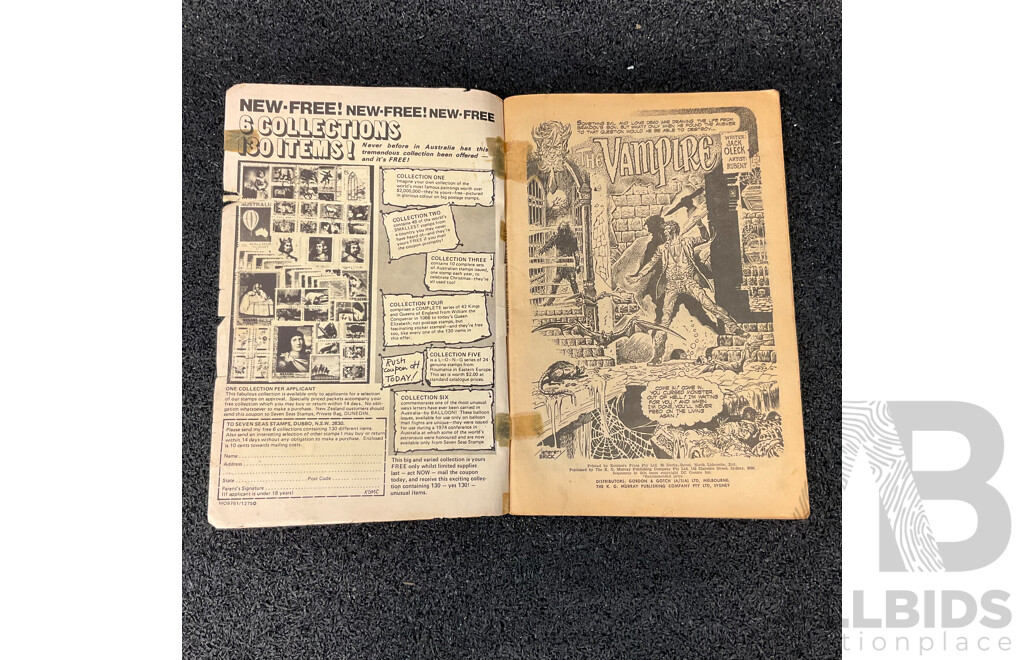 1977 Terror Tales Album #4