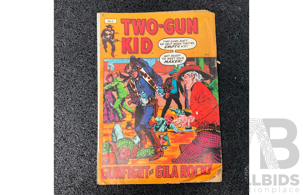 1979 Two- Gun Kid #2 Australia Edition & Tales of the Zombie #3 & 1969 My Love #1 - Lot of 3 Comic Books