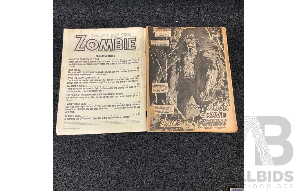 1979 Two- Gun Kid #2 Australia Edition & Tales of the Zombie #3 & 1969 My Love #1 - Lot of 3 Comic Books