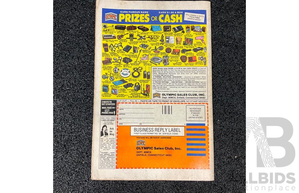 Assorted Vintage Comic Books From Marvel Comics & D.C Publishers - Lot of 8