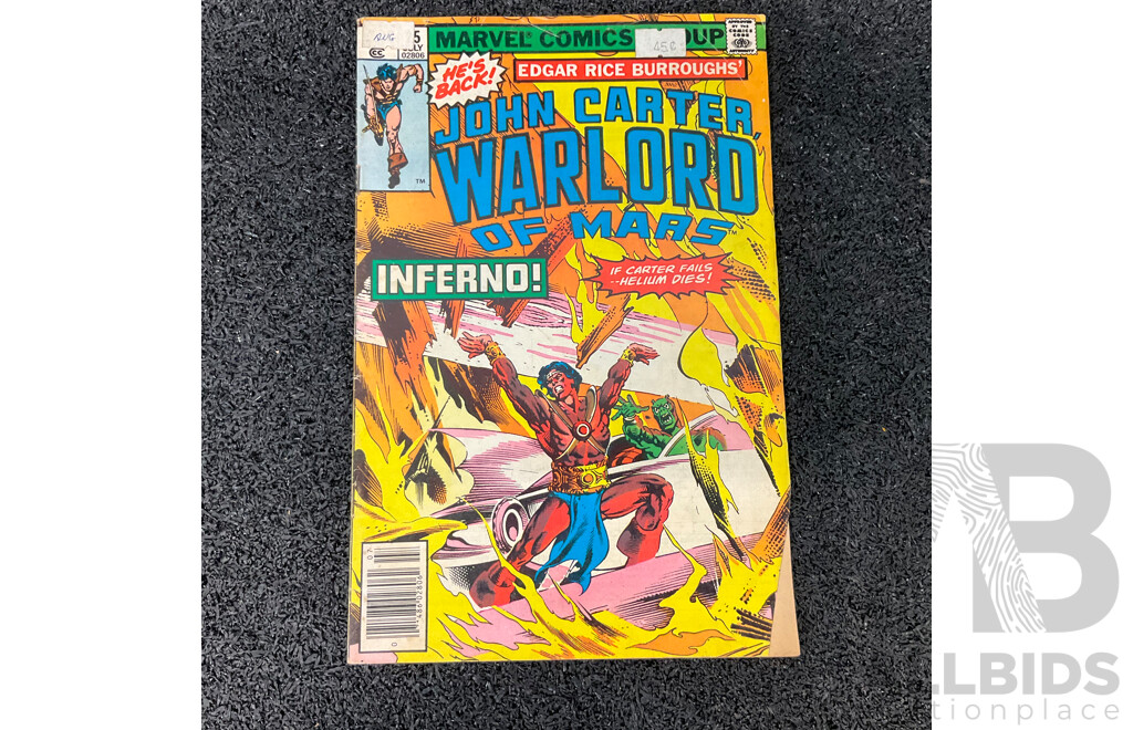 Assorted Vintage Comic Books From Marvel Comics & D.C Publishers - Lot of 8