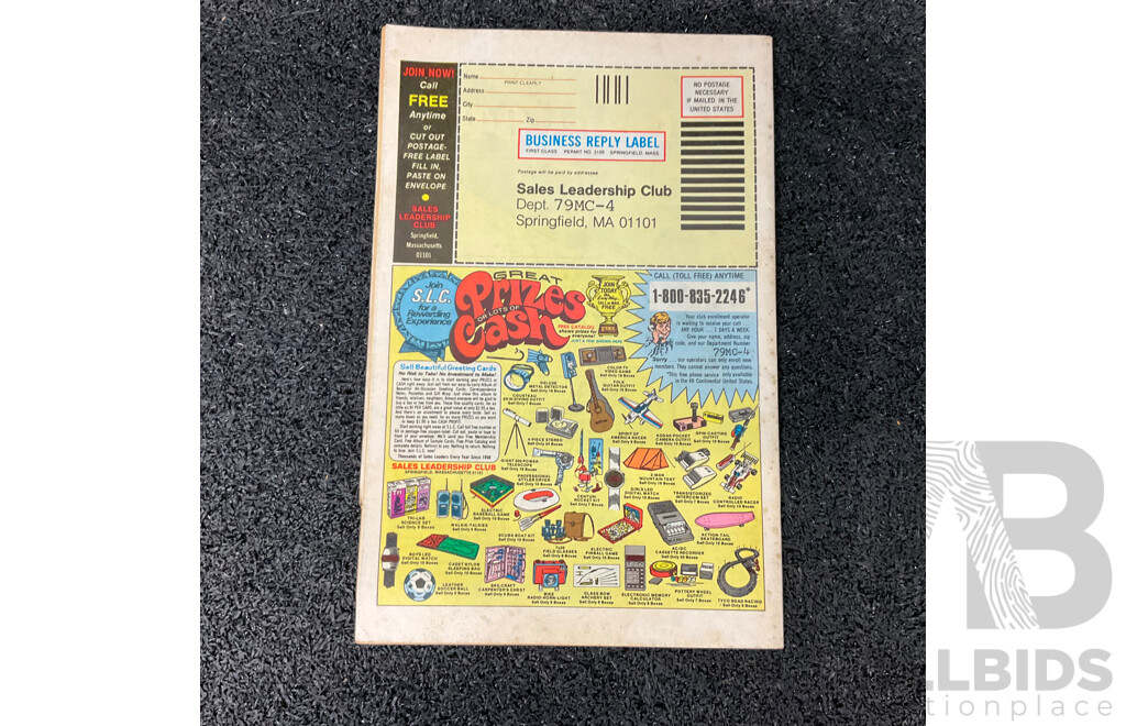 Assorted Vintage Comic Books From Marvel Comics & D.C Publishers - Lot of 8