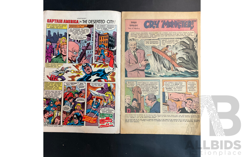 Vintage Ripley's Believe It or Not! / UFO & Outer Space and More Comic Books by Western Publishing Company Includes 1x Australian Edition