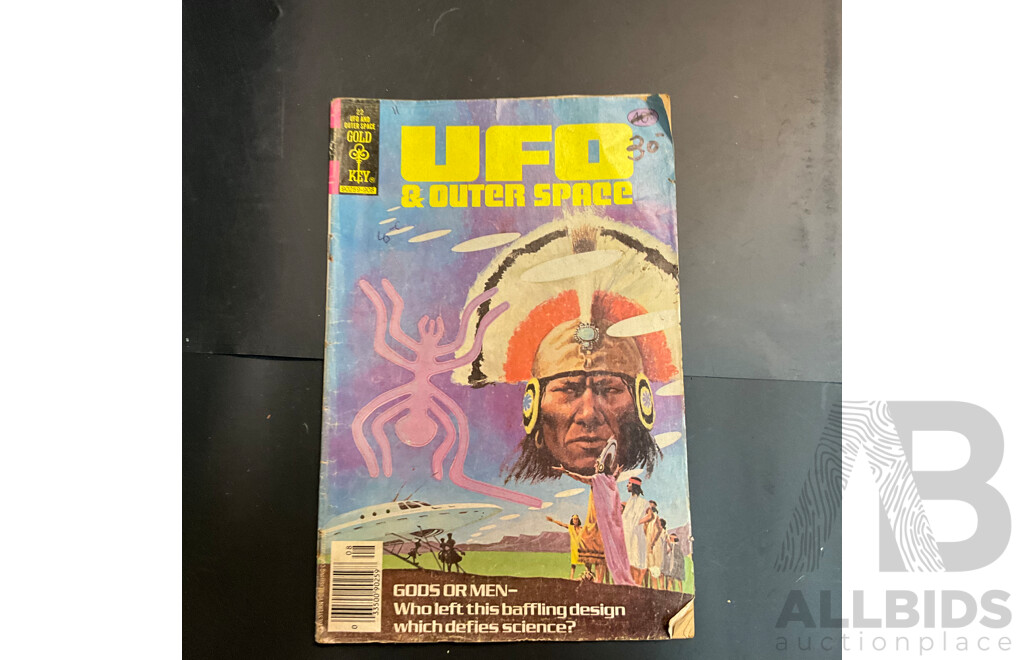 Vintage Ripley's Believe It or Not! / UFO & Outer Space and More Comic Books by Western Publishing Company Includes 1x Australian Edition