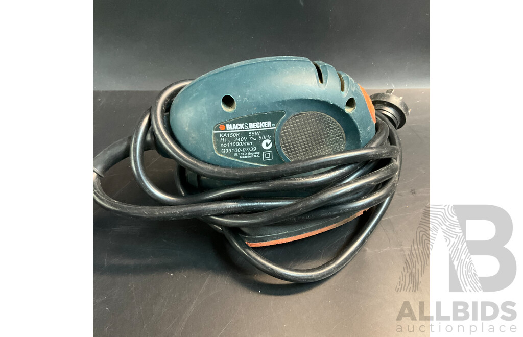 Assorted Corded Electric Sander/Sharpener - Lot of Five