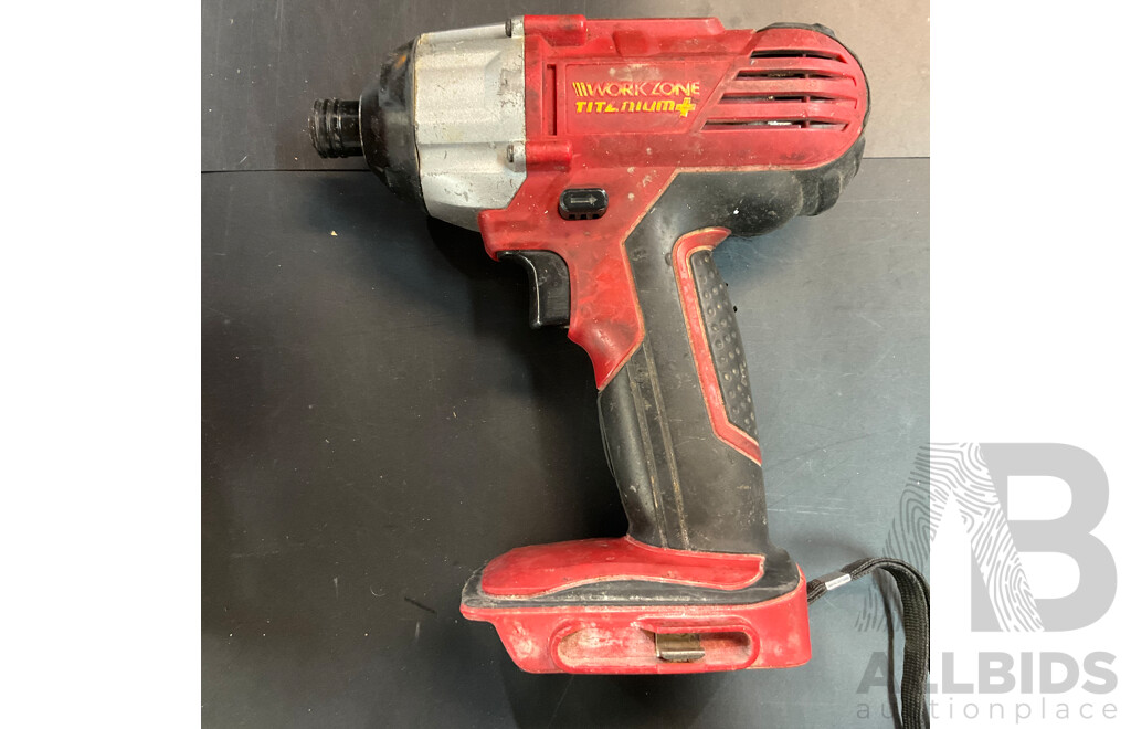 Workzone, Rockwell Cordless Power Tools with Batteries and Charger