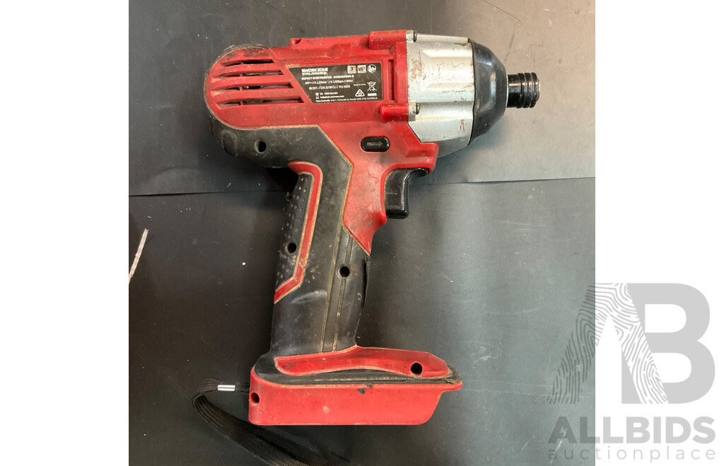 Workzone, Rockwell Cordless Power Tools with Batteries and Charger