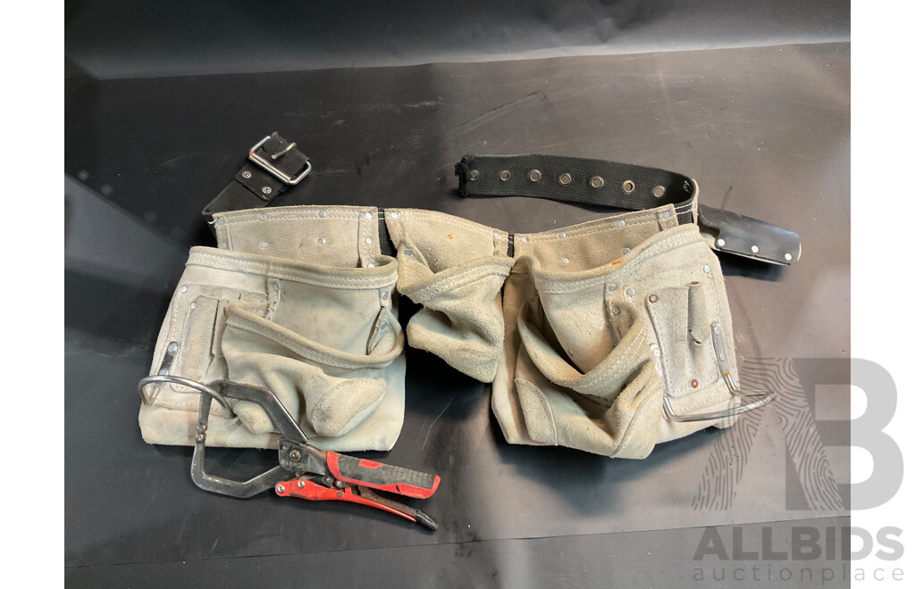 Star 170T Welder & Darkening Helment Mark & Tool Belt - Lot of 3