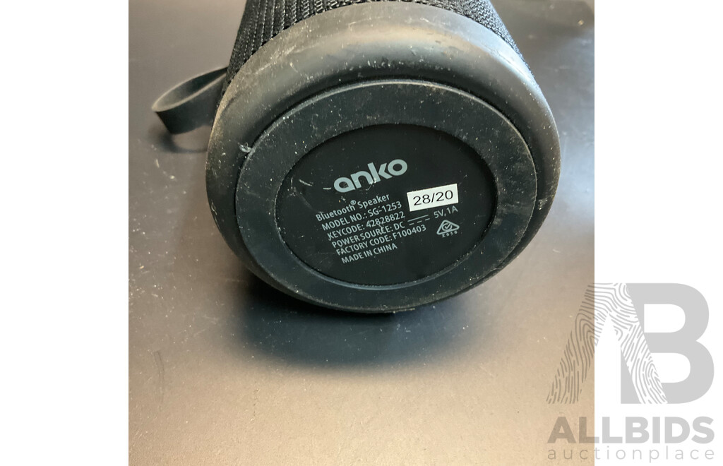 Outdoor Plus 10x50 ZCF Binoculars & Master Lock Cable Lock & Anko Speaker and More Household Items