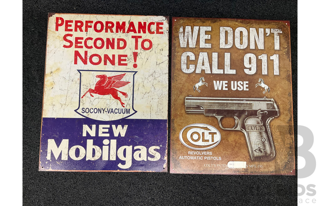 Collection of Assorted Roadside & Traffic Signs