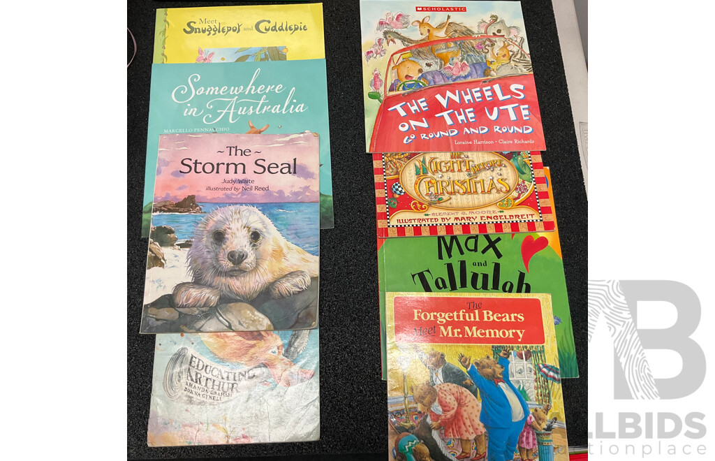 Bulk Lot - Assorted Kids Books - Includes Mother Goose Rhymes, Do Not Open This Book , Disney Princess Series and More