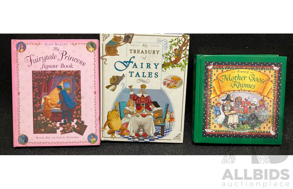 Bulk Lot - Assorted Kids Books - Includes Mother Goose Rhymes, Do Not Open This Book , Disney Princess Series and More