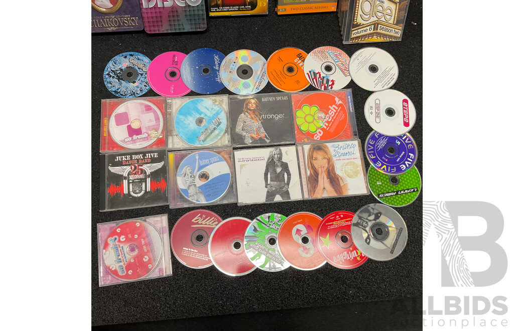 Bulk Lot of 70 Assorted Music CDs